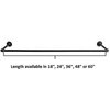 Ironwerks Designs 30" x 12" Closet Rod GarmRack30